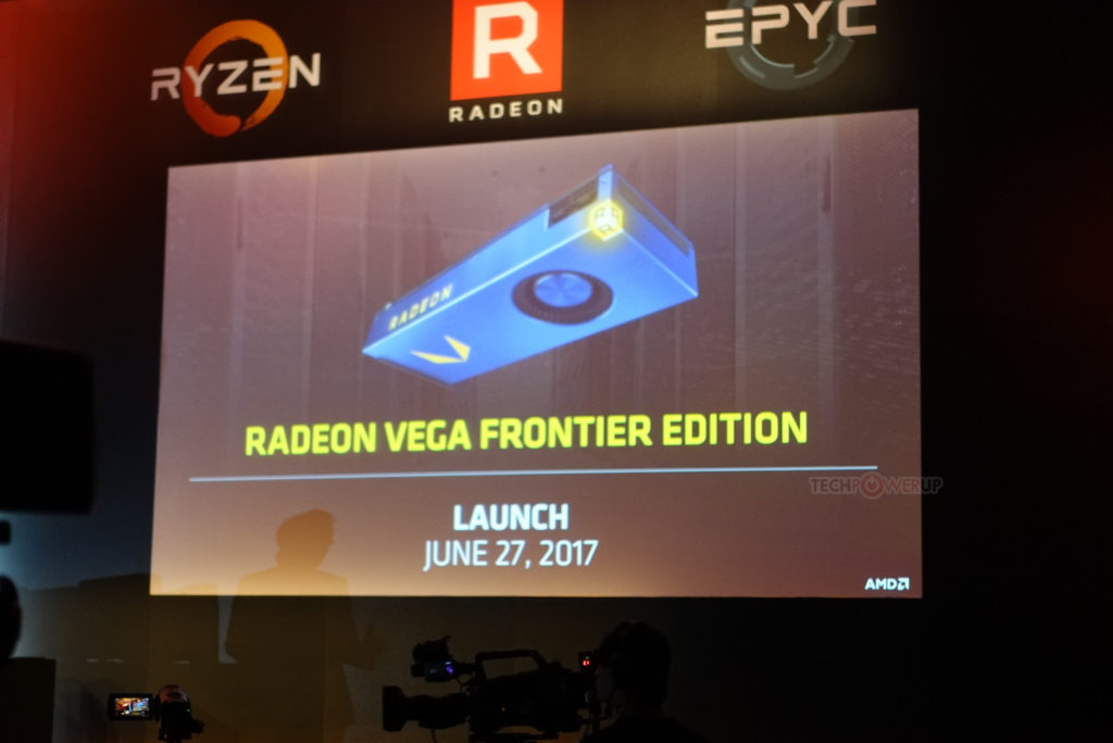 AMD Radeon RX Vega to Launch at SIGGRAPH 2017