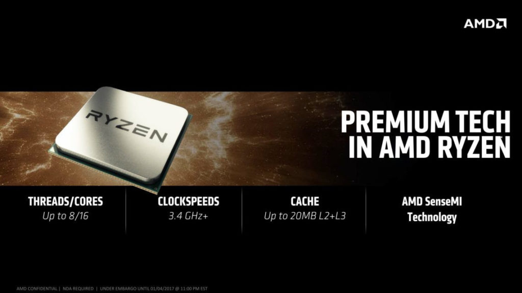 AMD начала распространение четырехъядерных моделей CPU Ryzen с отключенной технологией SMT