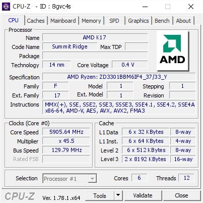Четыре мировых рекорда AMD Ryzen 5 1600X