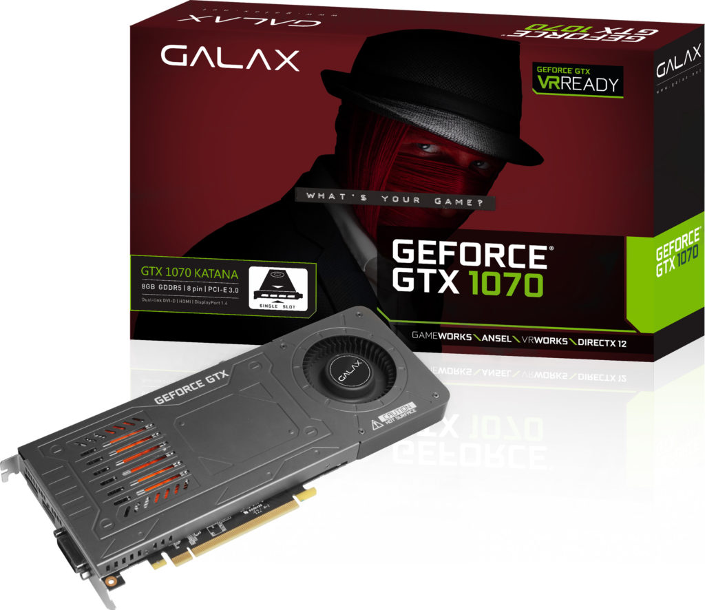 GALAX (KFA2) GeForce GTX 1070 KATANA