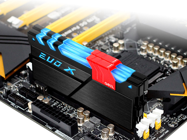 GeIL DDR4 EVO-X с RGB LED