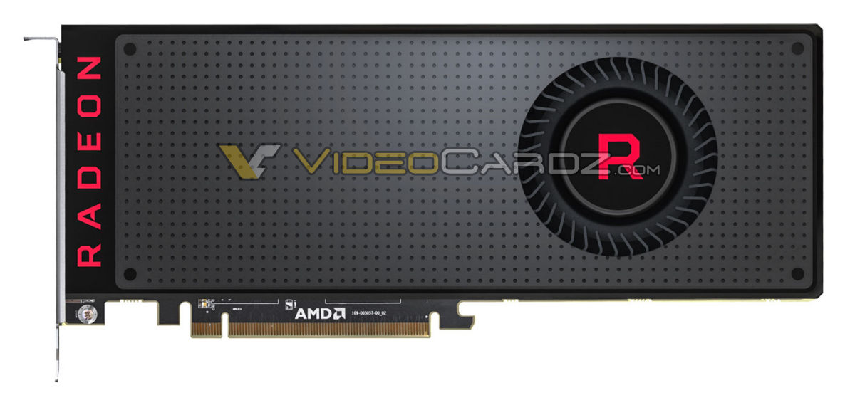 Появилось официальное изображение AMD Radeon RX Vega 64 
