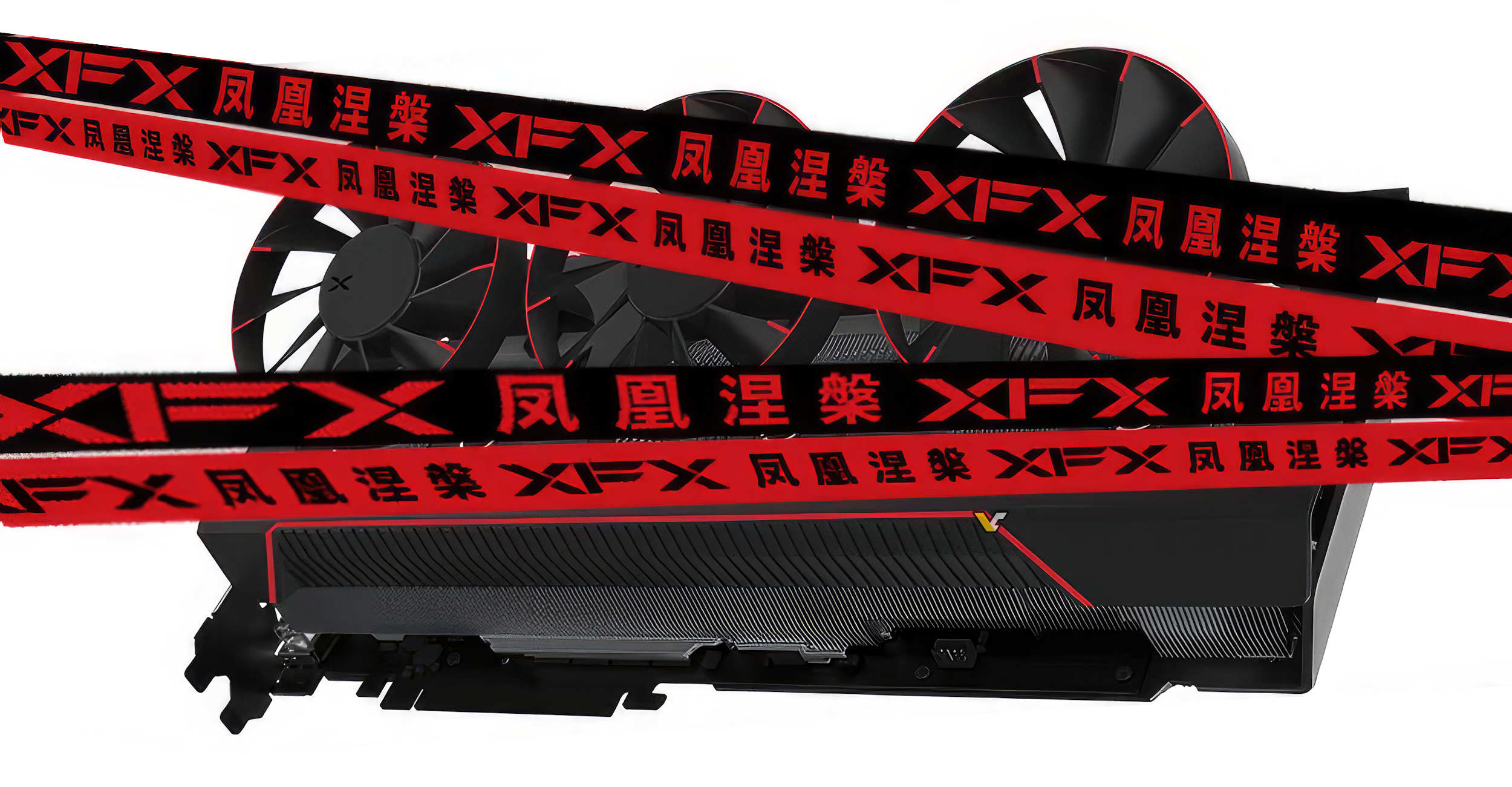 Тизер XFX Radeon RX 7900 XTX «Phoenix Nirvana» ​​раскрывает дизайн вентиляторов.